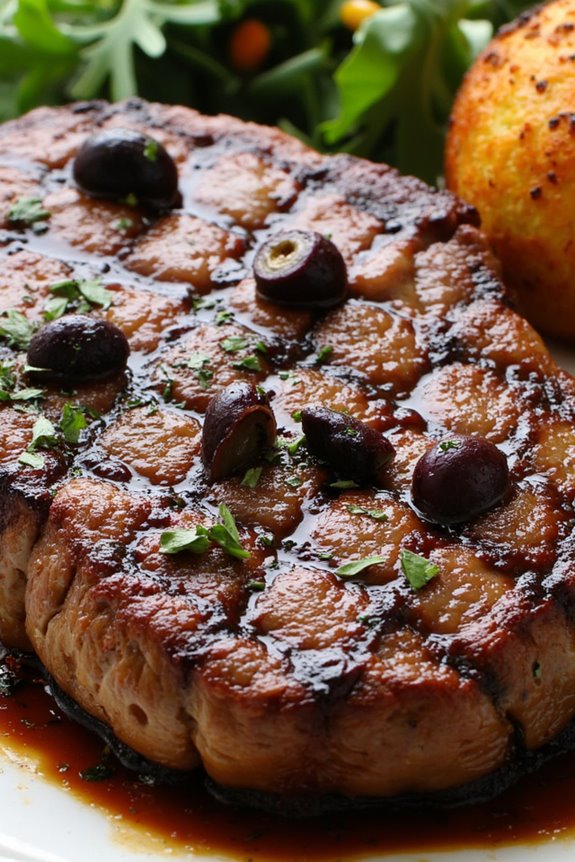 mediterranean herb infused grilled steak