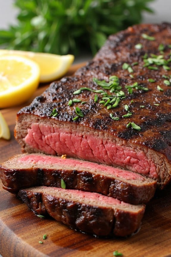 mediterranean marinated skirt steak