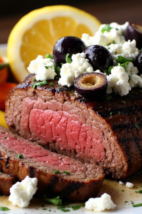 mediterranean sirloin steak recipe