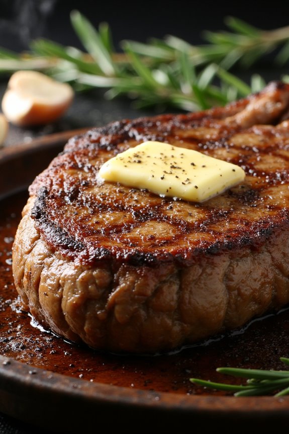 oven grilled ribeye perfection