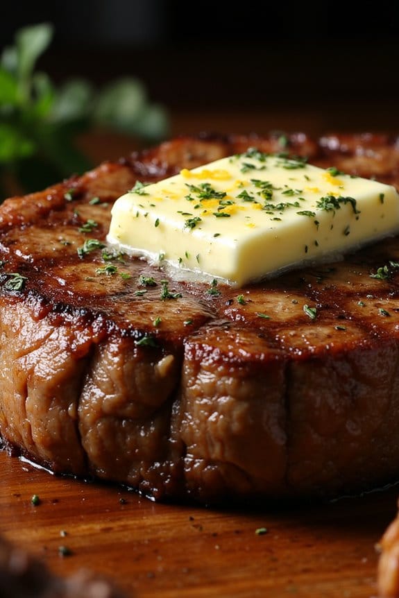 perfectly grilled porterhouse steak