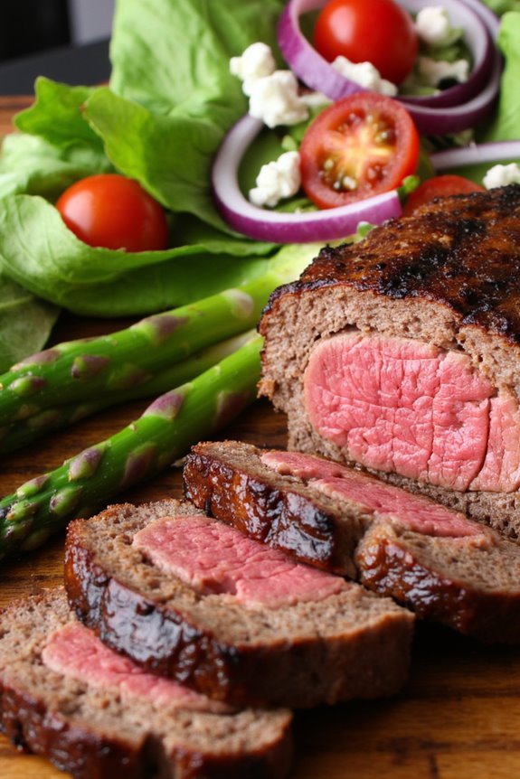 perfectly grilled steak dinner