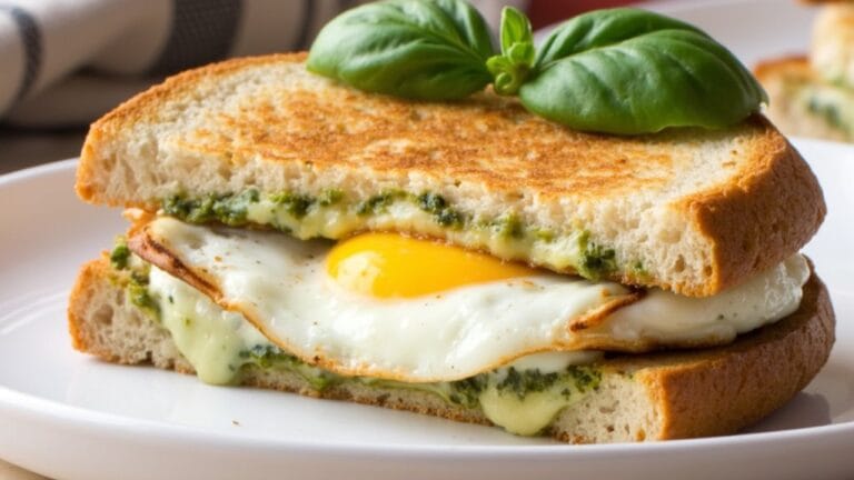 pesto infused grilled cheese recipes