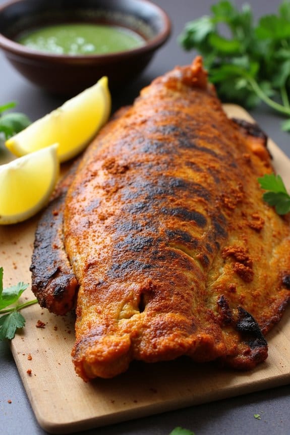 punjabi grilled fish delight