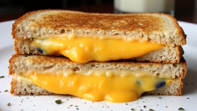 quick air fryer grilled cheese