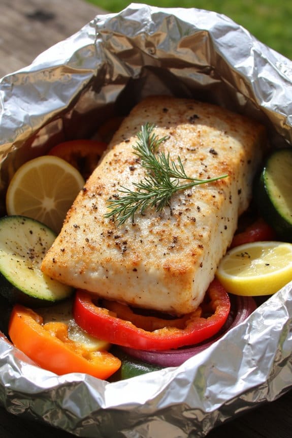 quick healthy grilled fish