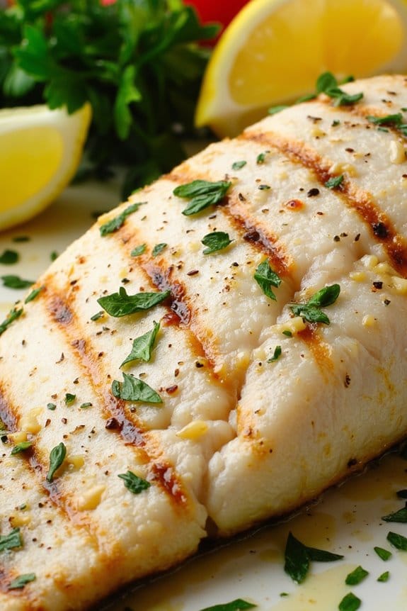 quick lemon herb sea bass