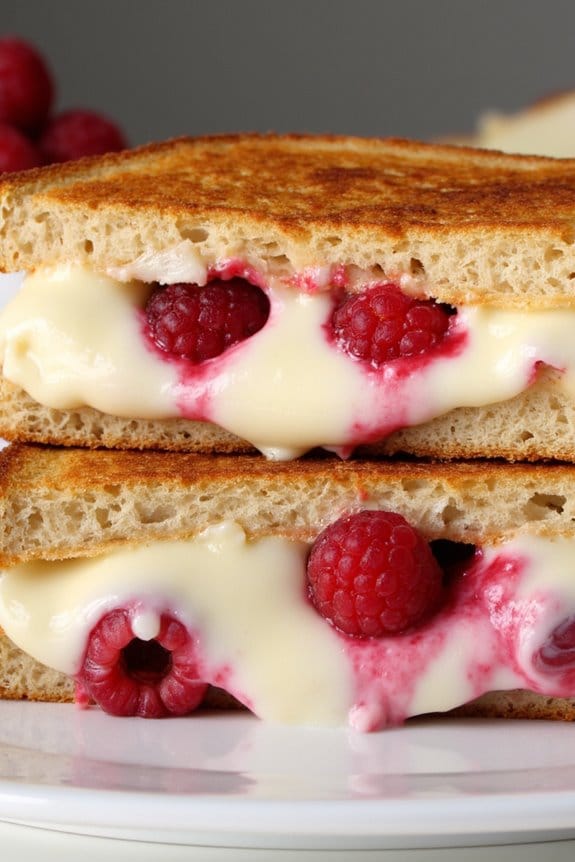 raspberry white chocolate delight