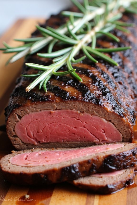 rosemary balsamic skirt steak