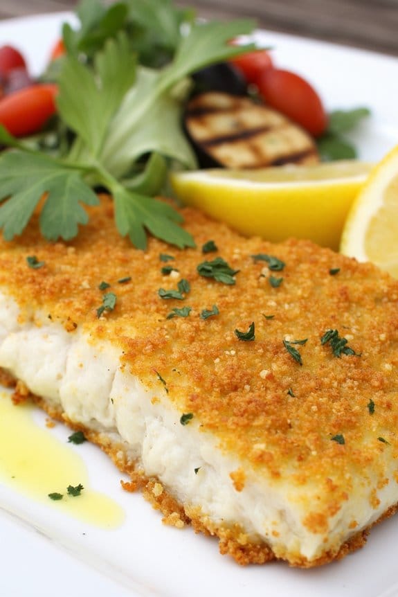 savory grilled mustard cod