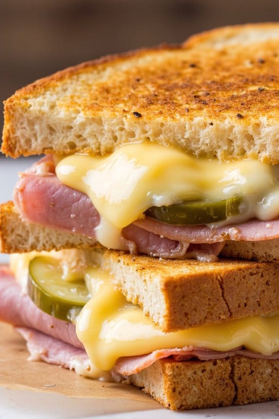 savory ham and swiss