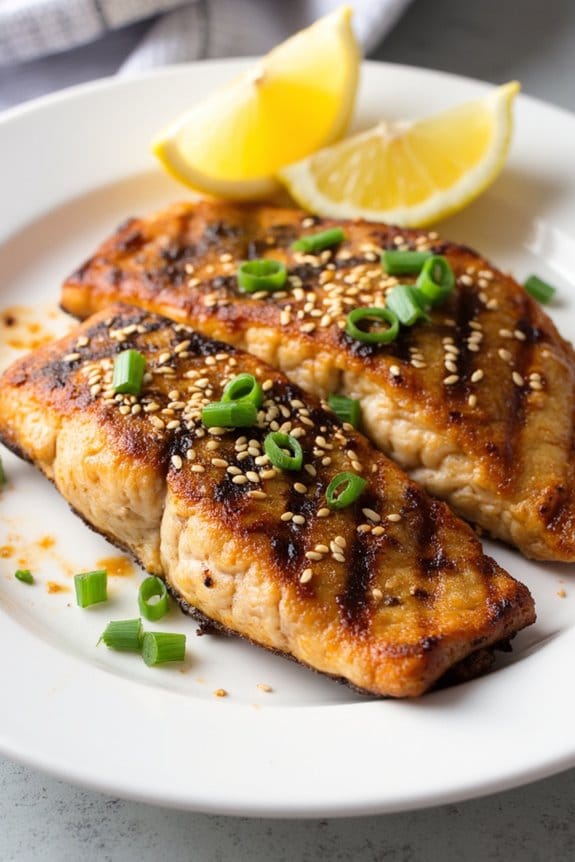 savory miso sesame marinade