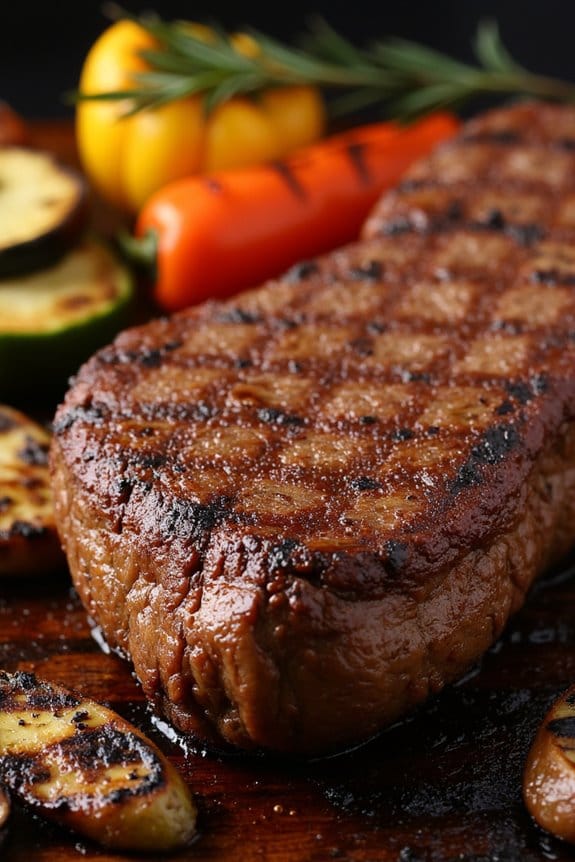 smoky rub enhances sirloin