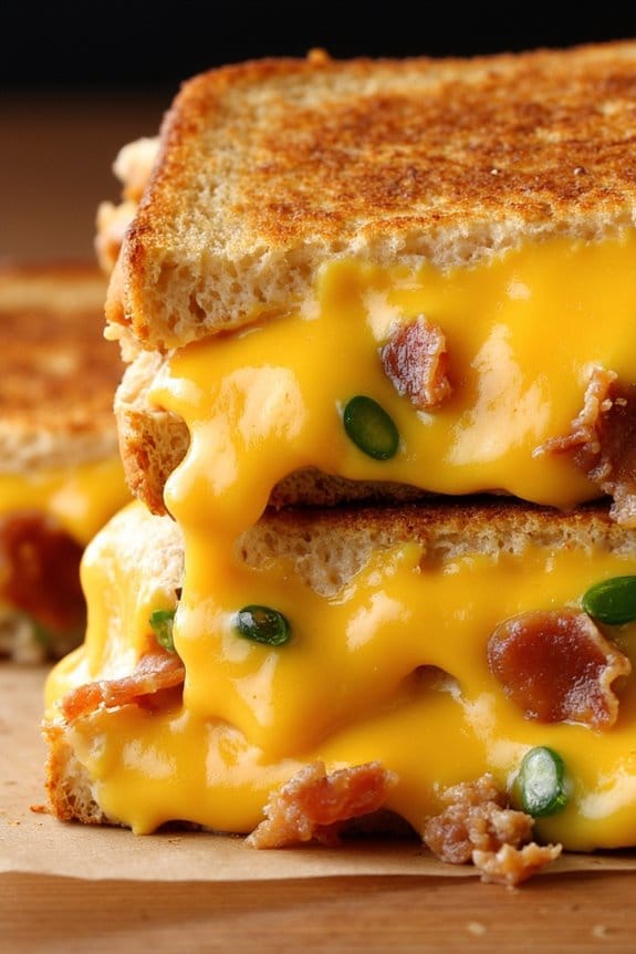 spicy cheesy grilled delight