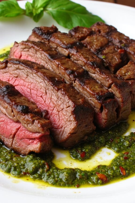 spicy chimichurri steak delight