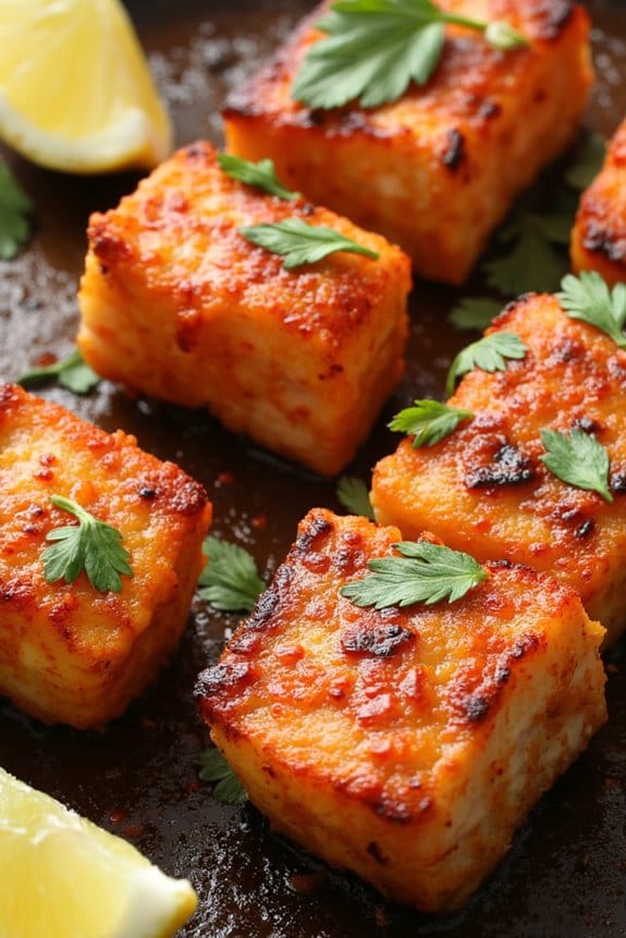 spicy grilled fish skewers