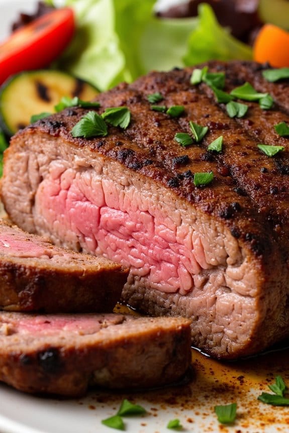 spicy marinated grilled flank steak