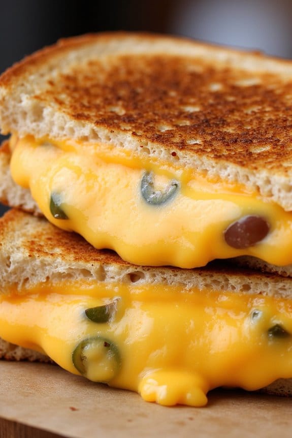 spicy pimento cheese sandwich