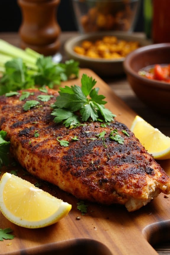 spicy tandoori grilled fish
