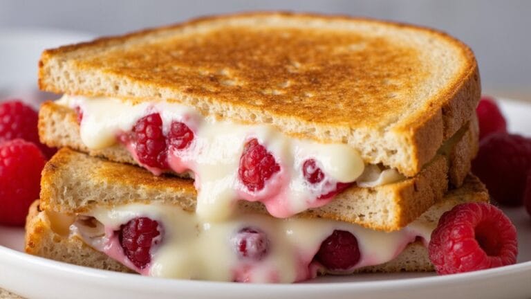 sweet and savory grilled cheese