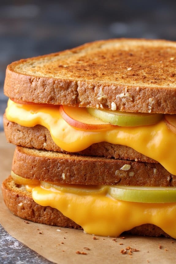 sweet and savory sandwich