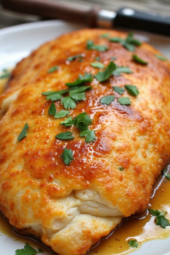 sweet and savory tilapia