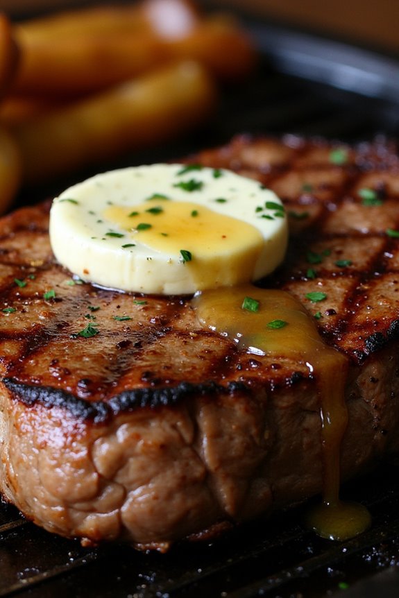 sweet honey mustard herb butter