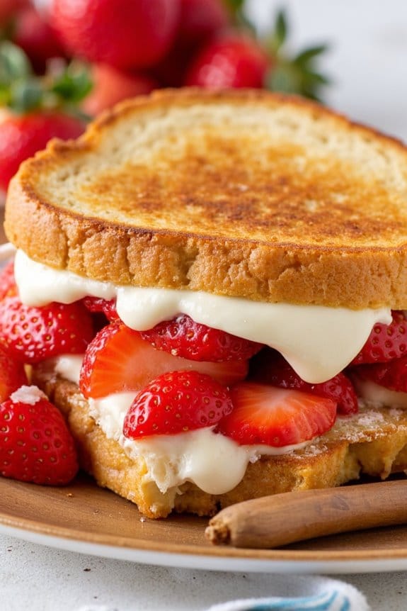 sweet savory grilled cheese