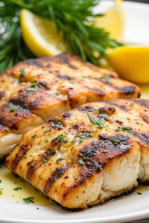 tangy dill mustard fish