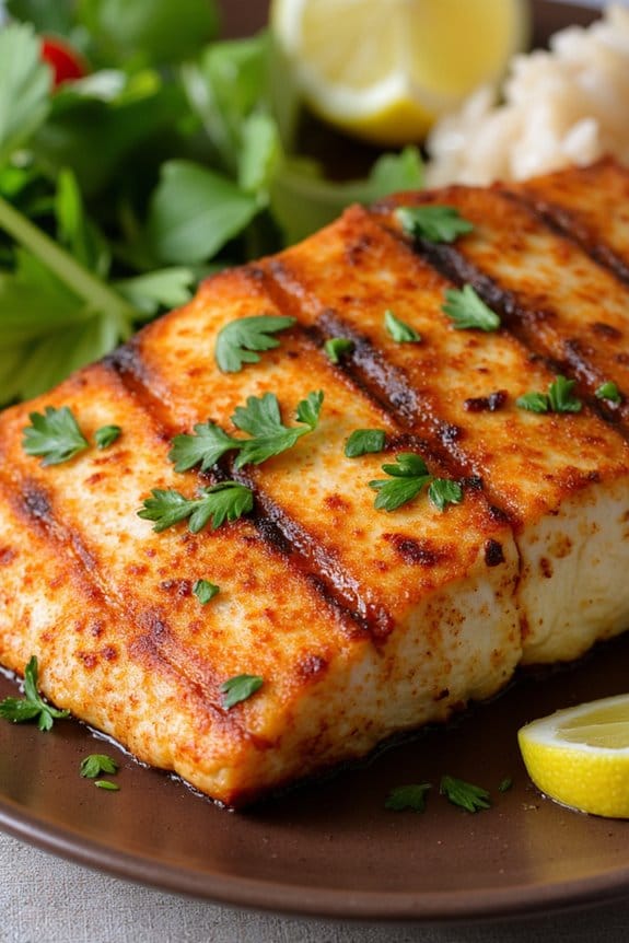 tangy grilled fish delight