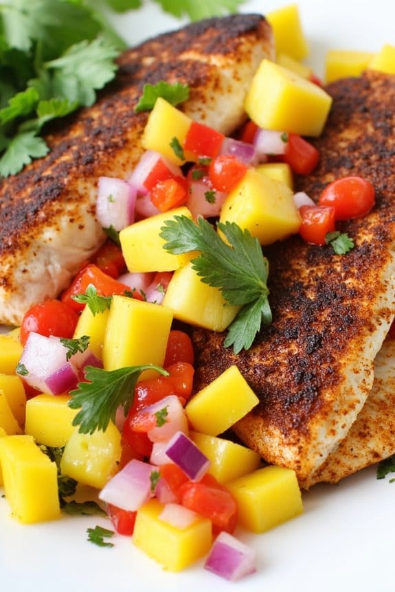 tropical blackened fish recipe