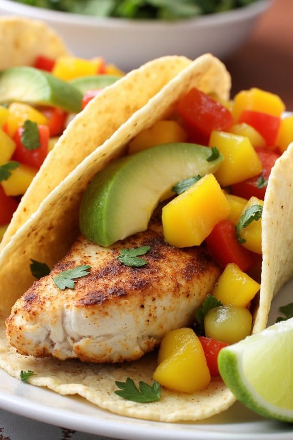 tropical fish tacos recipe