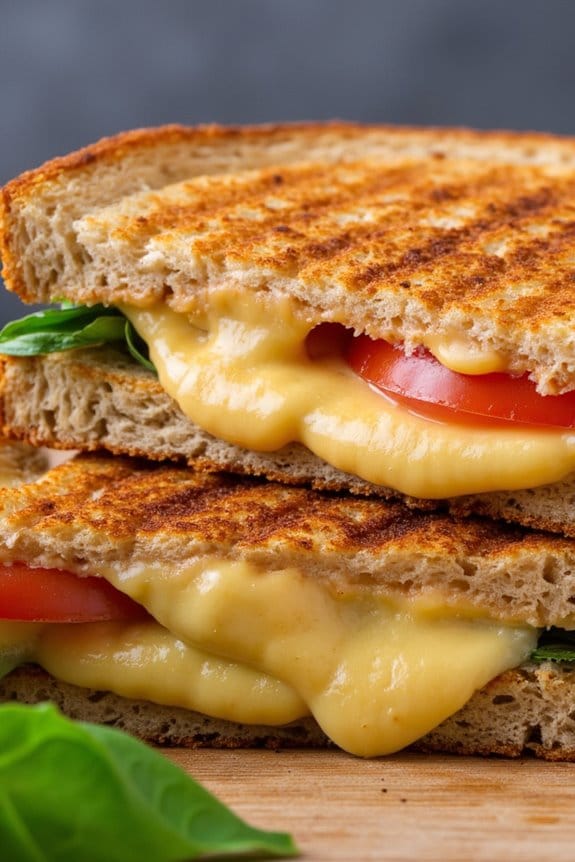 vegan grilled cheese delight