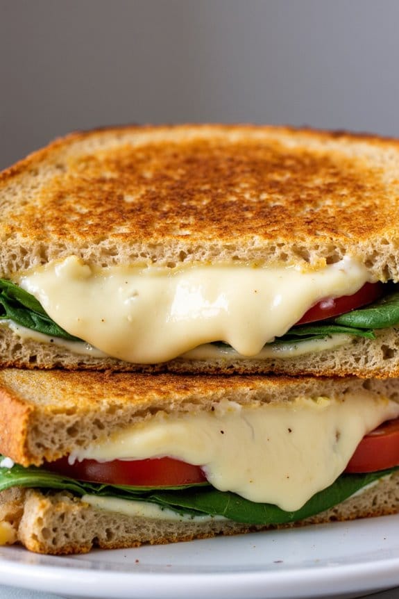 vegan grilled cheese innovation
