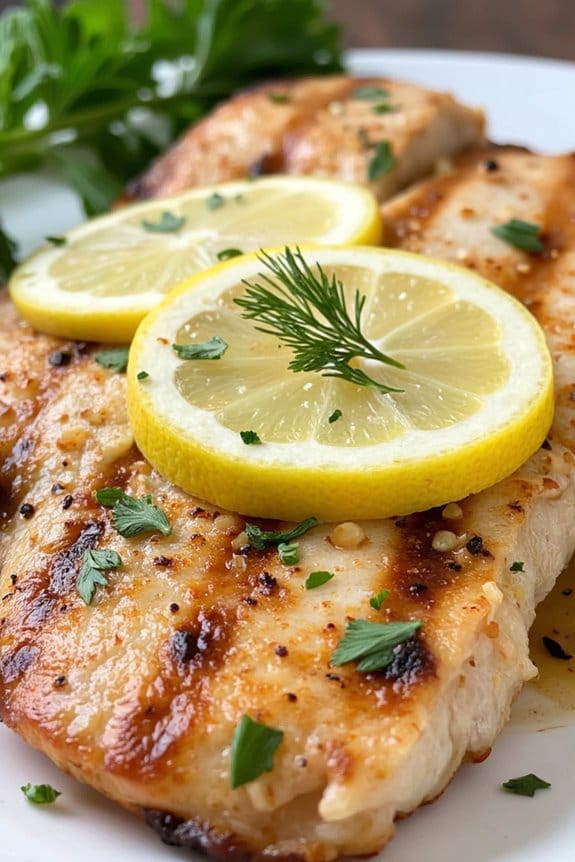 zesty grilled snapper delight