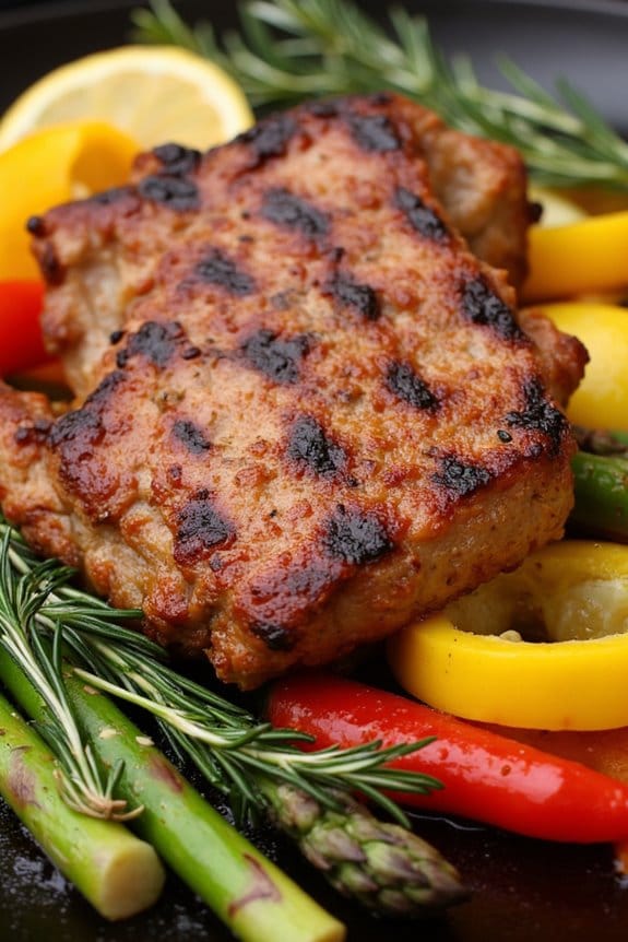 citrus infused grilled pork tenderloin