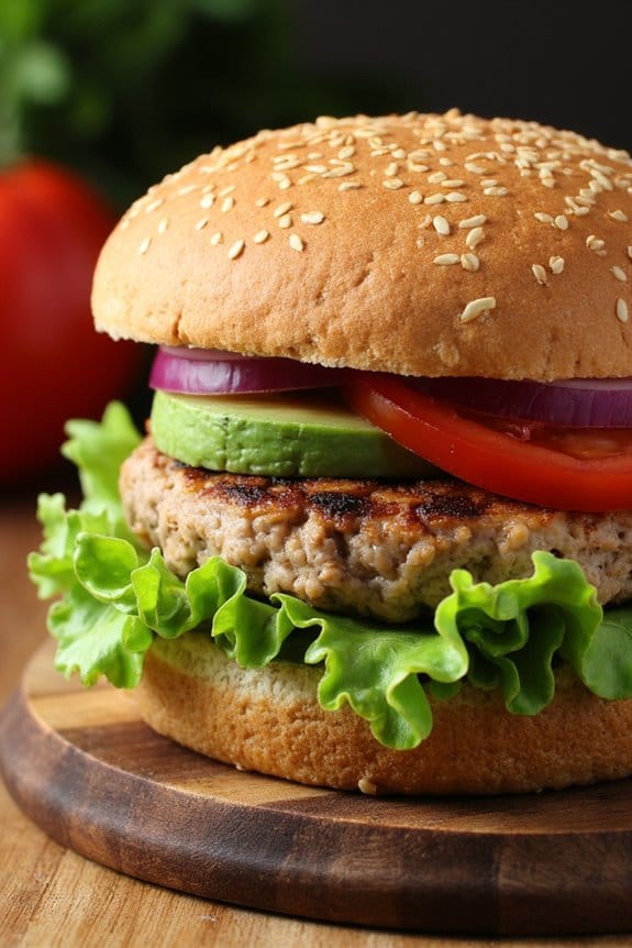 delicious healthy turkey burgers