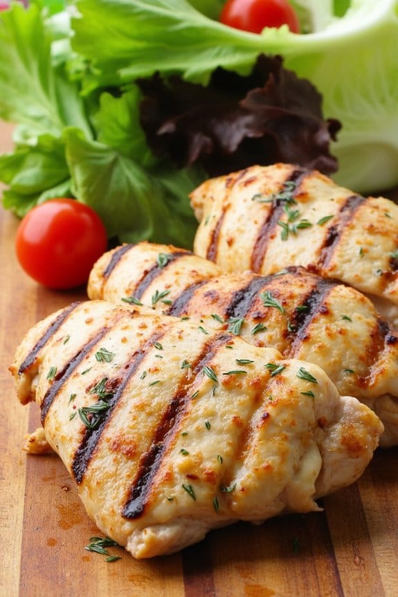 dill yogurt marinated chicken