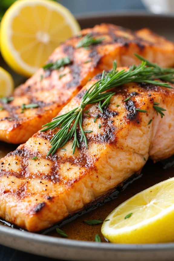 effortless lemon dill salmon