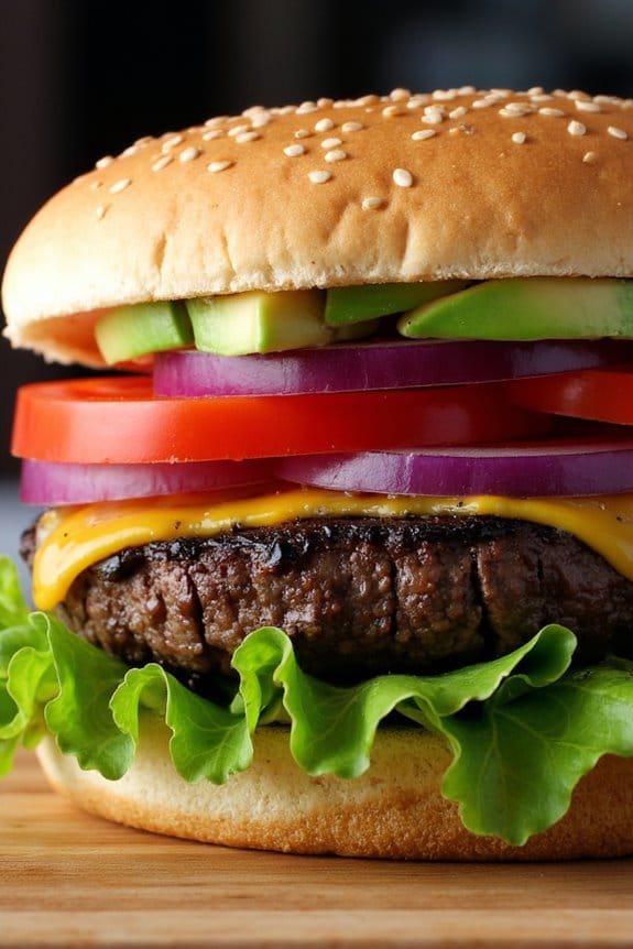 flavorful grilled mushroom burgers