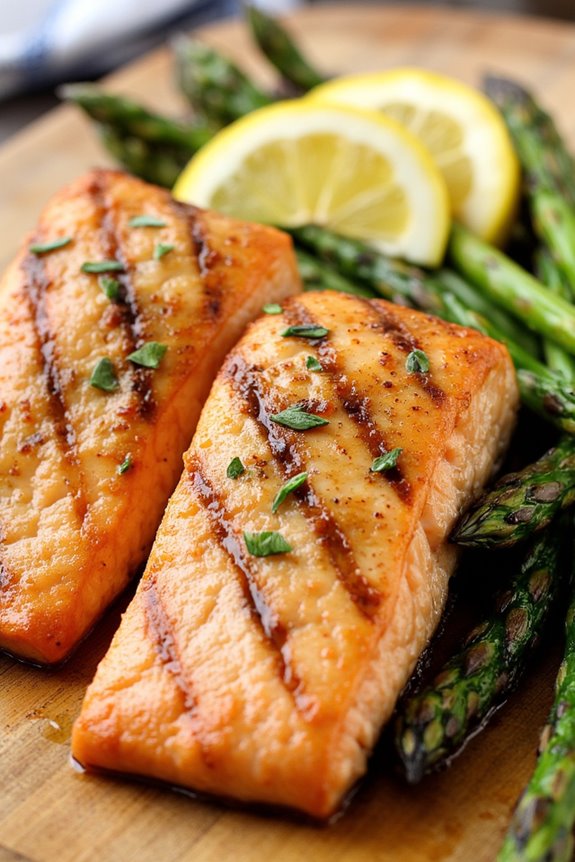 garlic butter salmon recipe