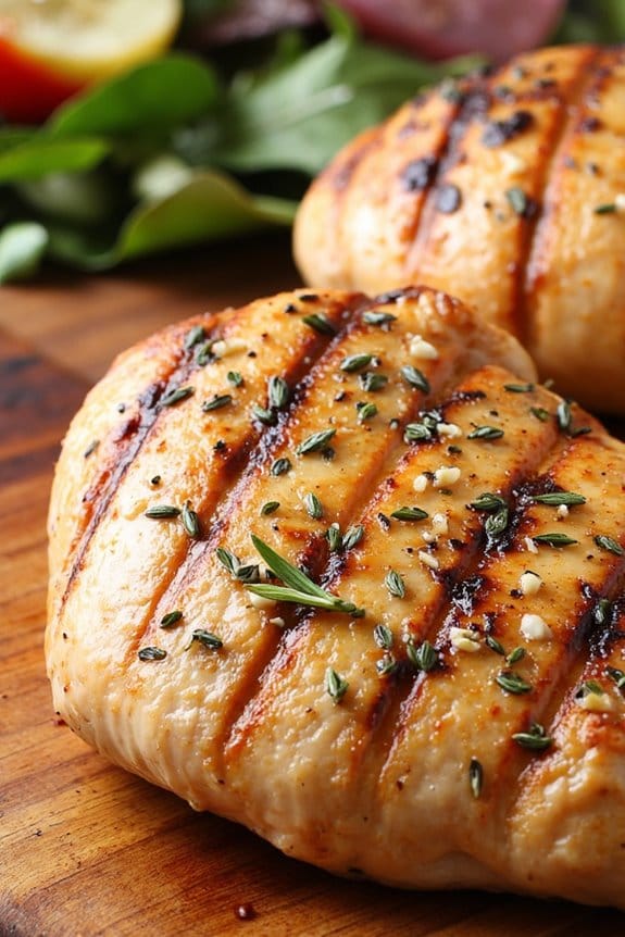 garlic herb marinated chicken