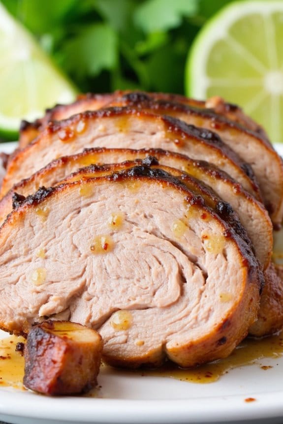 garlic lime marinated pork