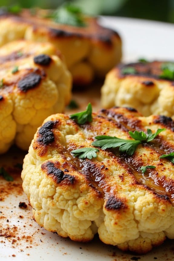 grilled cauliflower steaks recipe