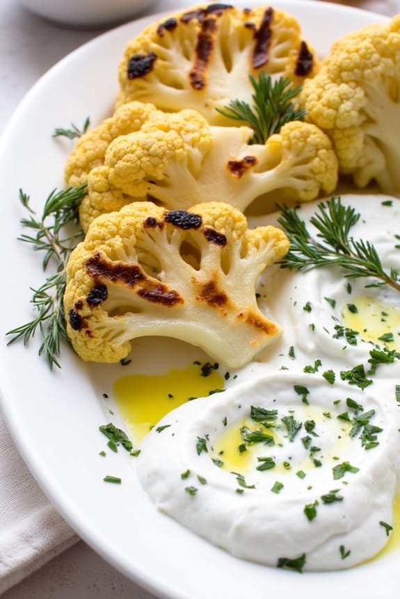 grilled cauliflower steaks recipe