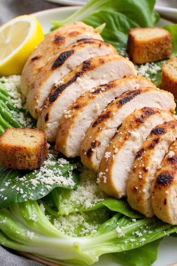 grilled chicken caesar salad