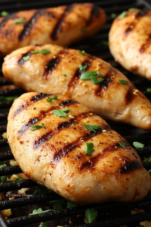 grilled lemon garlic chicken