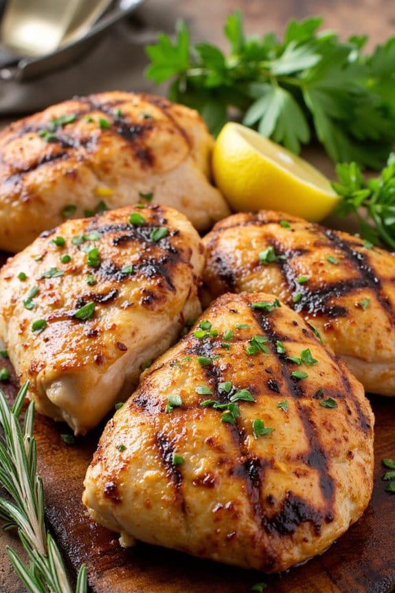 grilled lemon herb chicken