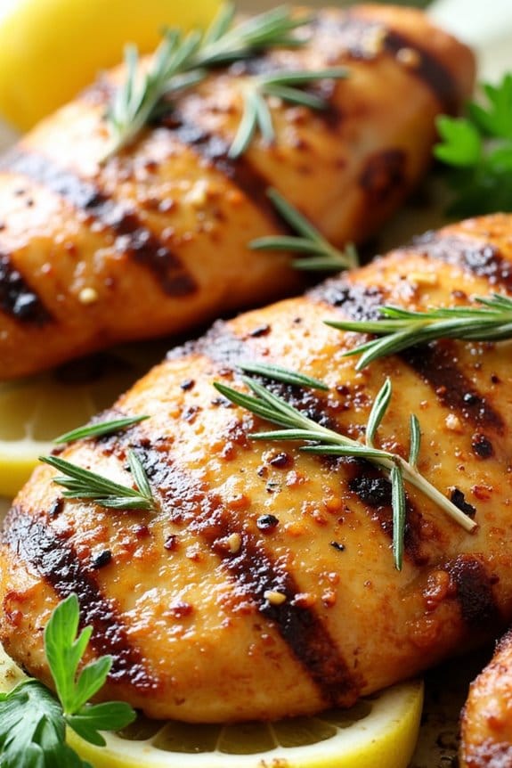 grilled lemon herb chicken