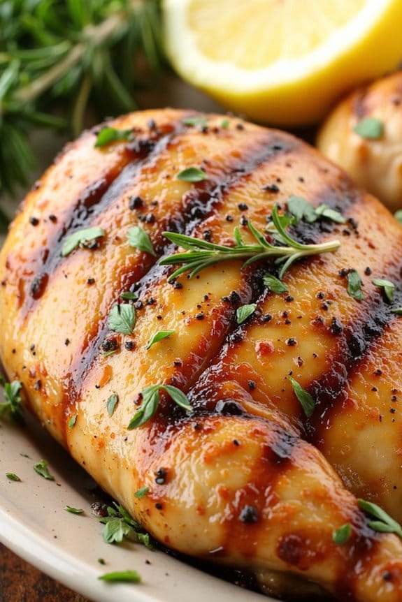 grilled lemon herb chicken